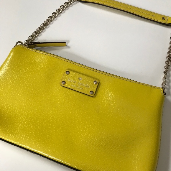 Kate Spade mustard shoulder bag - Picture 1 of 7